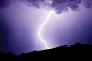 Figure 2-1. Lightning is a natural occurrence of static electricity.