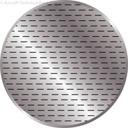 Figure 2-5. Even distribution of charge on metal disk.