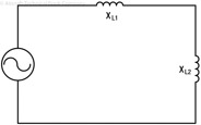 Figure 11-5. Inductances in series.