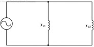 Figure 11-6. Inductances in parallel.