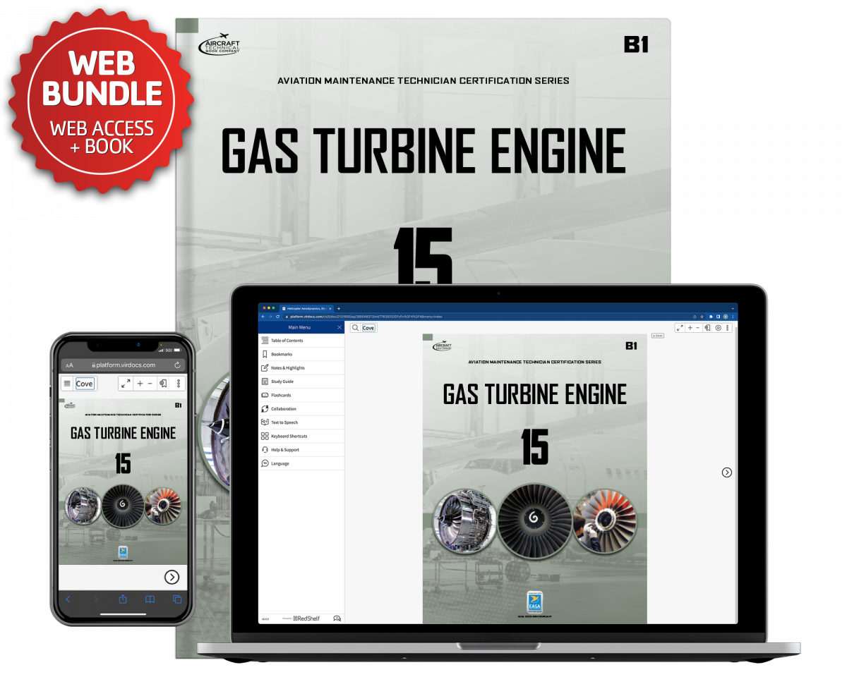 Gas Turbine Engines: Module 15 (B1) - Online Bundle