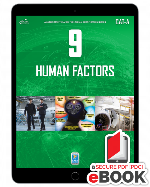 Human Factors: Module 9 (CAT-A) - Secure eBook